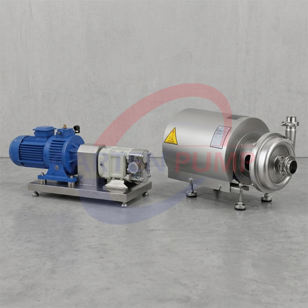 So sánh bơm cánh khế với bơm ly tâm