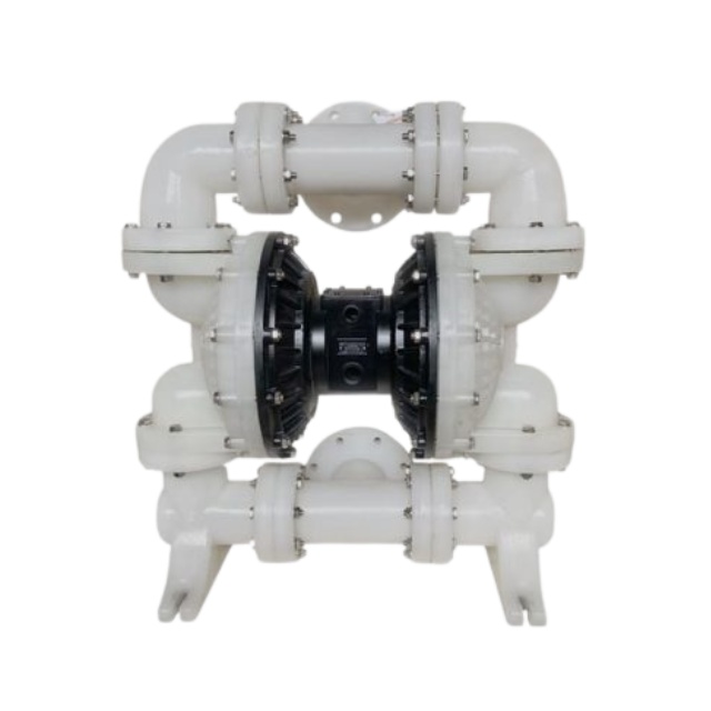 Bơm màng Carten DYI HLD125-PPFF thân nhựa PP, bơm hóa chất công nghiệp nặng