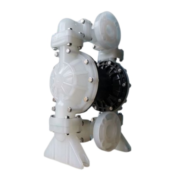 Bơm màng Carten DYI HLD50-PPFF thân nhựa PP 2 inch, màng Teflon bơm axit mạnh