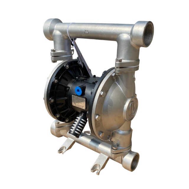 Bơm màng Carten DYI HLD50-SSFF, thân Inox 304, màng Teflon kháng hóa chất