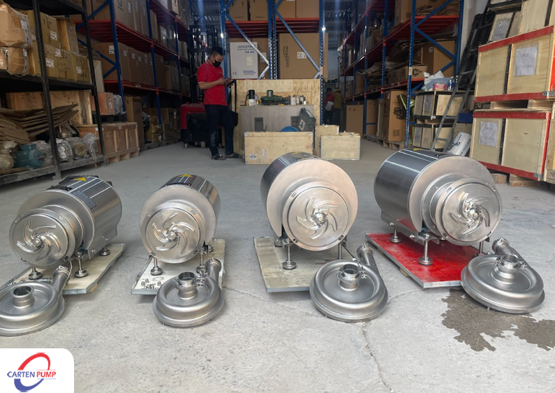 Bơm ly tâm tại Carten Pumps