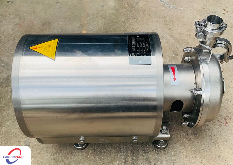 Bơm ly tâm thực phẩm inox
