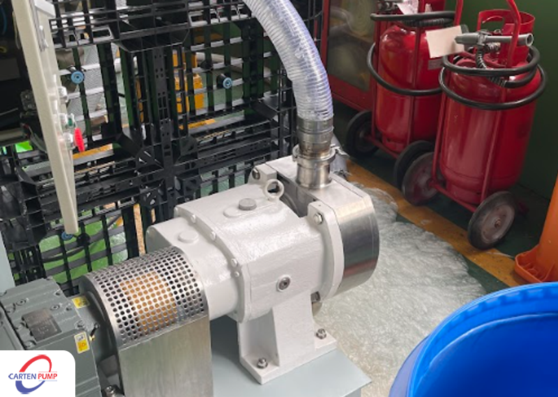 Bơm cánh khế cũ tại Carten Pumps Vietnam