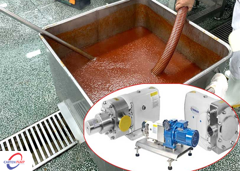 Bơm thực phẩm dạng sệt